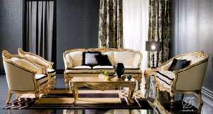Kursi Sofa Tamu Italian Klasik Mewah