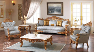 Kursi Sofa Tamu Klasik Beren Ukir Modern