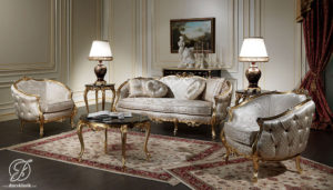 Kursi Sofa Tamu Mewah Italy Classic