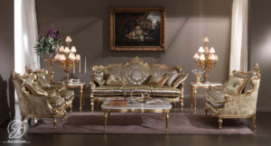 Kursi Sofa Tamu Mewah Lucia Italian