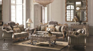 Kursi Sofa Tamu Modern Polina Mewah