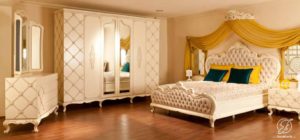Set Kamar Tidur Duco Ukir Spanyol Mewah