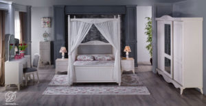 Set Kamar Tidur Kanopi Minimalis Cat Duco