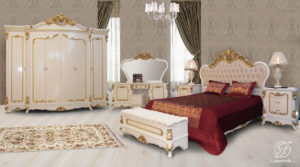 Set Kamar Tidur Mewah Duco French Klasik