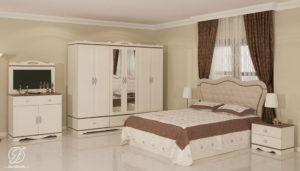 Set Kamar Tidur Minimalis Duco Bianca Modern