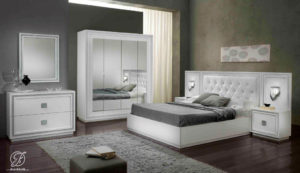 Set Kamar Tidur Minimalis Terbaru Duco Putih