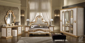 Set Kamar Tidur Ukir Italy Klasik Mewah