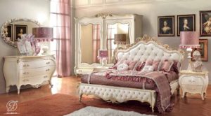 Set Kamar Tidur Ukir Romantica Klasik Mewah