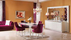 Set Meja Makan Modern Duco Aymon
