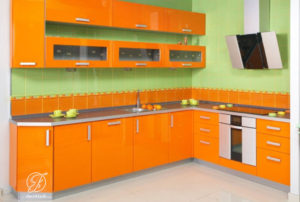 Kitchen Set Minimalis L Duco Modern