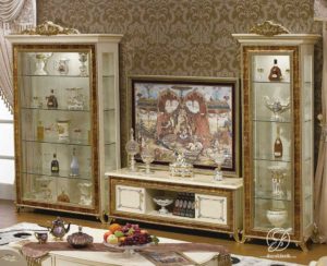 Set Bufet TV Cantik Duco Ukir Isabella