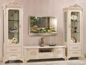 Set Bufet TV Duco Putih Avanti Klasik