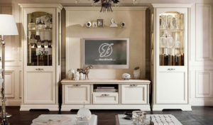 Set Bufet TV Minimalis Modern Duco Italian