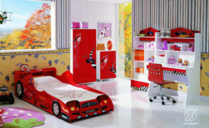 Set Kamar Anak Modern Mobil Mewah