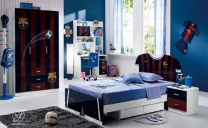 Set Kamar Anak Sepakbola Club Barcelona