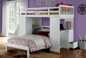 Set Tempat Tidur Anak Tingkat Minimalis Modern