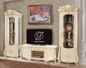 Set Bufet TV Duco Ukir Monreal Modern