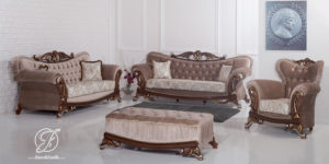 Set Kursi Sofa Tamu Duco Ukir Alanya
