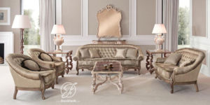 Set Kursi Sofa Tamu Klasik Duco Vion