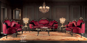 Set Kursi Sofa Tamu Klasik Royal Italian
