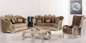 Set Kursi Sofa Tamu Modern Partial Duco