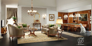 Set Kursi Sofa Tamu Ukir Patio Klasik