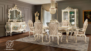 Set Meja Makan Mewah Duco Francis