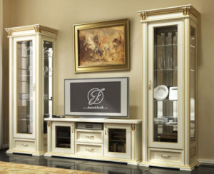 Set Bufet TV Minimalis Modern Duco Rusian