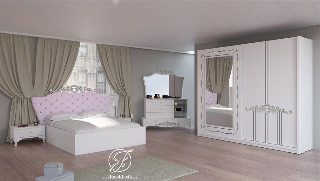Jual Set Kamar Tidur Minimalis Romance Modern | Furniture ...