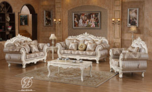 Set Kursi Sofa Tamu Duco Putih Serena
