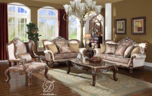 Set Kursi Sofa Tamu Klasik Ella Victorian