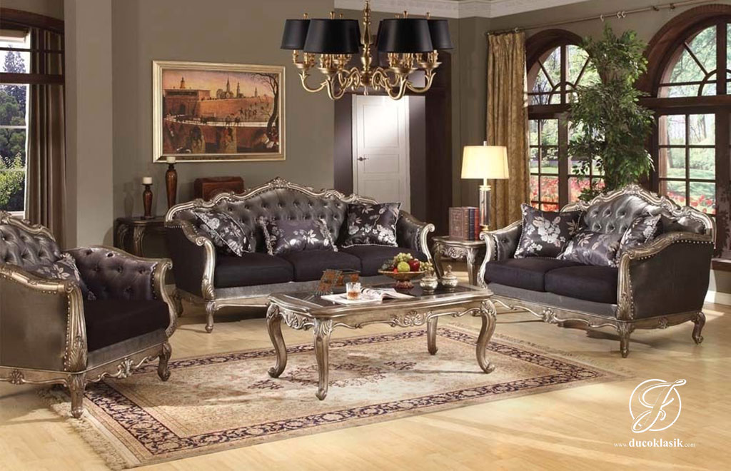 Set Kursi Sofa Tamu Mewah Duco Marlyn