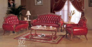 Set Kursi Sofa Tamu Duco Racoco Klasik