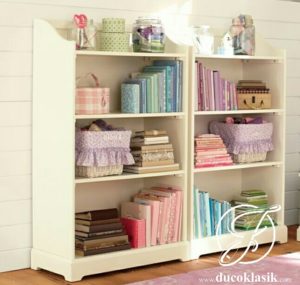 Lemari Buku Minimalis Anak Simpel Modern