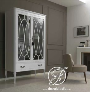 Lemari Hias Minimalis Modern Duco Mewah