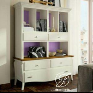 Lemari Rak Buku Laci Minimalis Modern