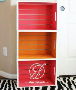 Rak Buku Anak Minimalis Knockdown