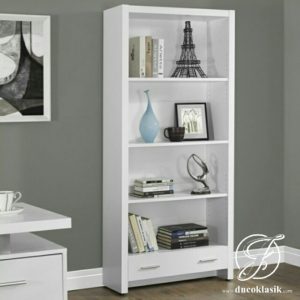 Rak Buku Minimalis Simpel Modern