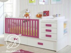 Box Bayi Lucu Multifungsi Cat Duco Pink
