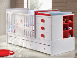 Box Bayi Lucu Multifungsi Duco Putih Merah