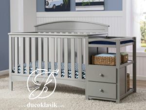 Ranjang Bayi Minimalis Multifungsi Cat Duco