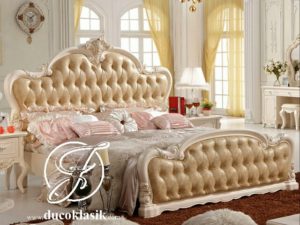 Tempat Tidur Busa Jok Oscar Ukir Itali Mewah