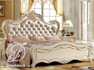 Tempat Tidur Mewah Ukir French Klasik