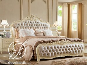 Tempat Tidur Modern Ukir Royal Eropa