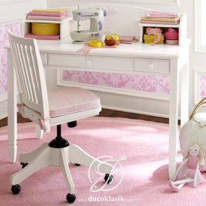 Meja Belajar Anak Perempuan Kursi Hidrolik