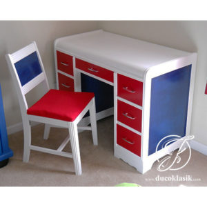 Meja Belajar Anak Laci Minimalis Modern