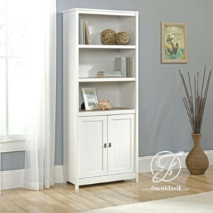 Rak Buku Kayu Minimalis Sederhana