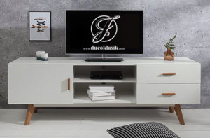 Bufet Pendek Minimalis Retro Modern