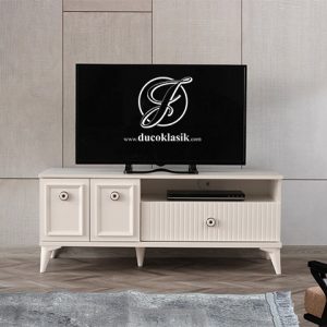 Rak TV Kayu Murah Minimalis Modern